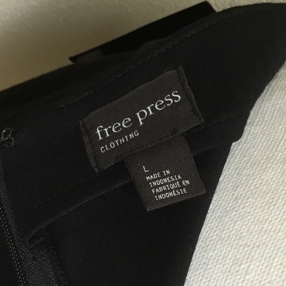 Free Press A-line Mesh Hem Grommet Skirt - Large - Picture 8 of 8